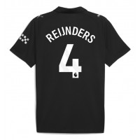 Camiseta Manchester City Tijjani Reijnders #4 Segunda Equipación Replica 2025-26 mangas cortas